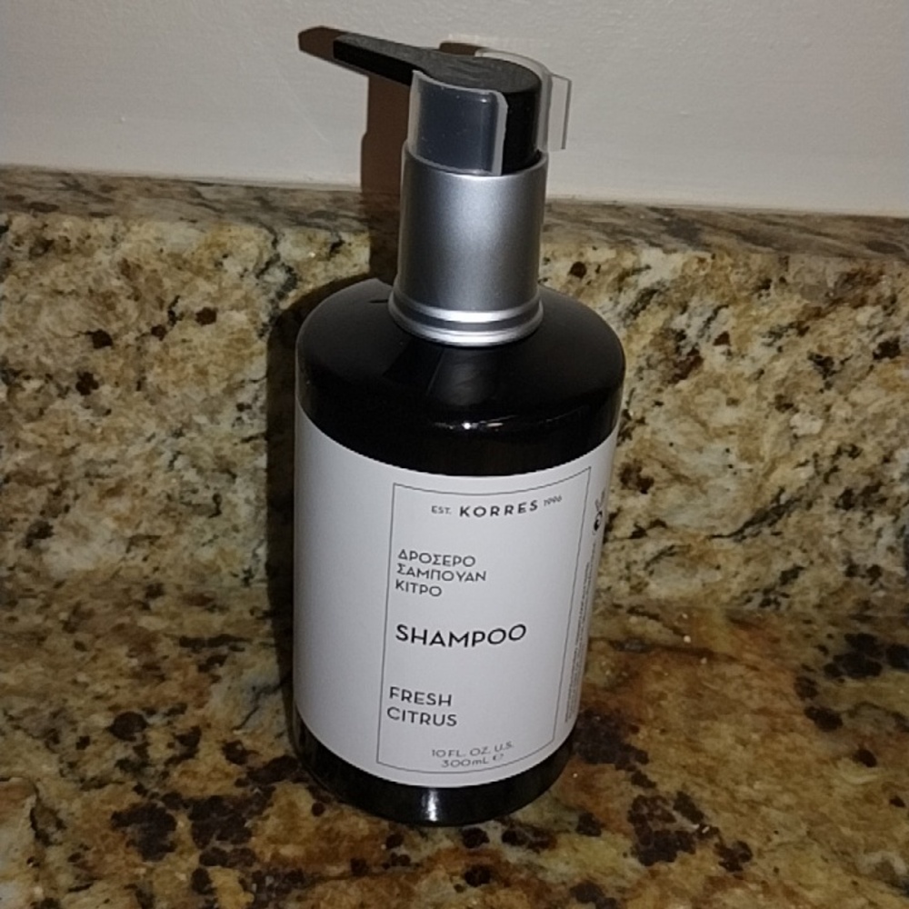 New Korres shampoo